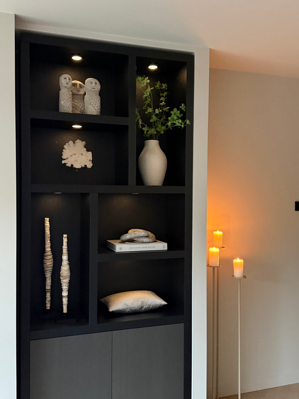 Versteend hout Beige