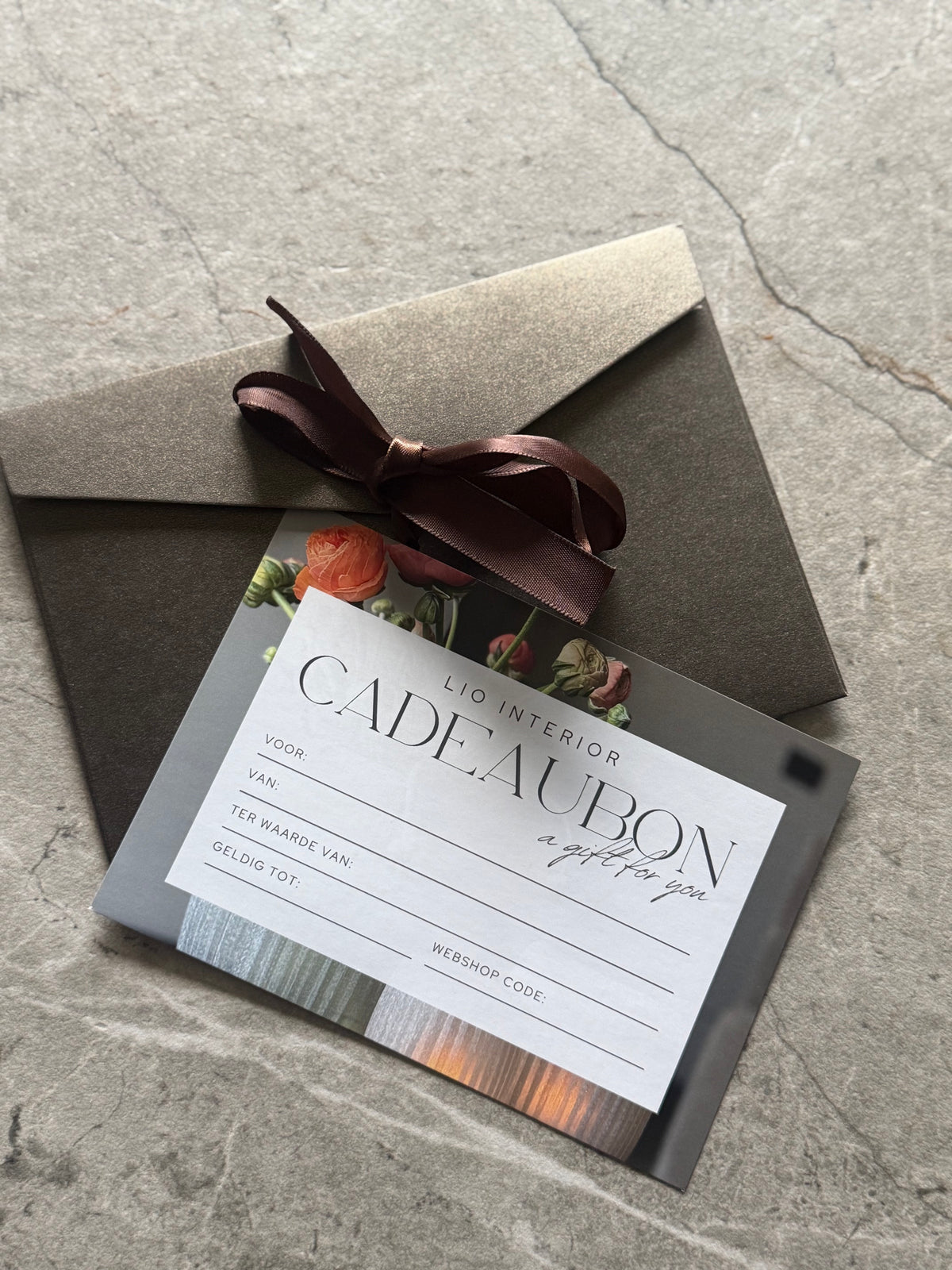 Fysieke cadeaubon