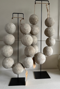 Cotton Balls Ketting Beige - 2 maten