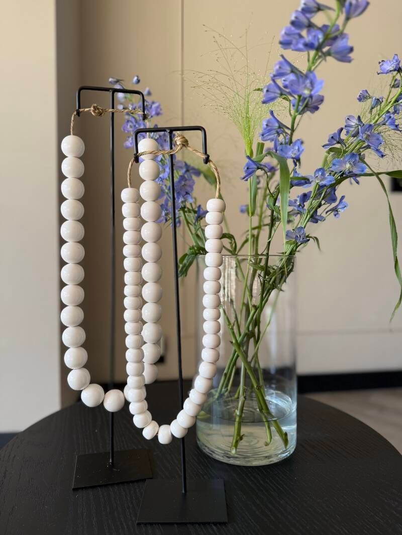 Kralenketting Wit