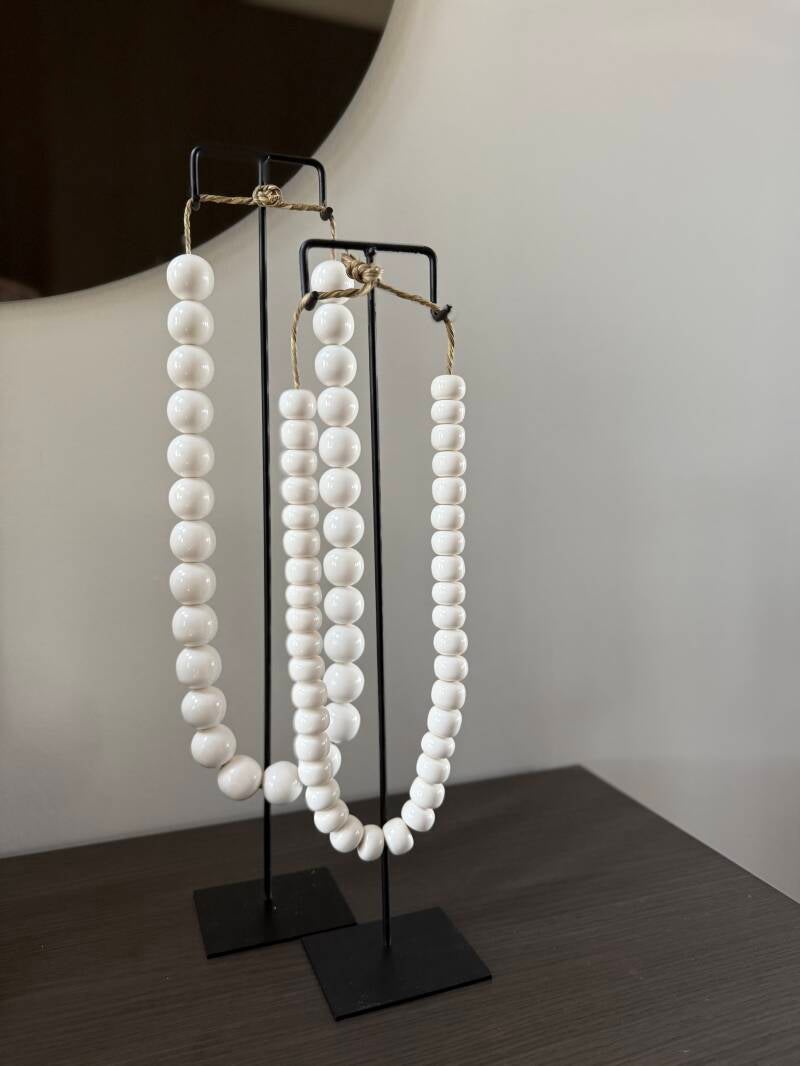 Kralenketting Wit