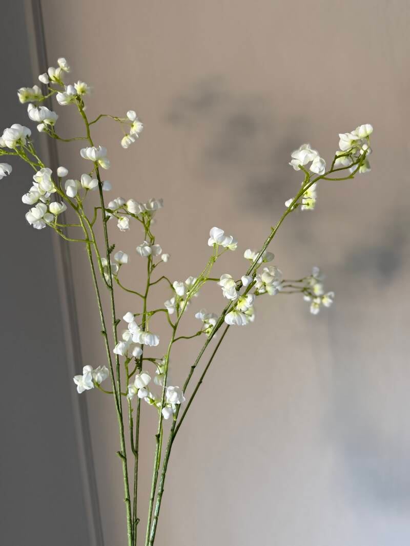 Kunst tak Gypsophila wit