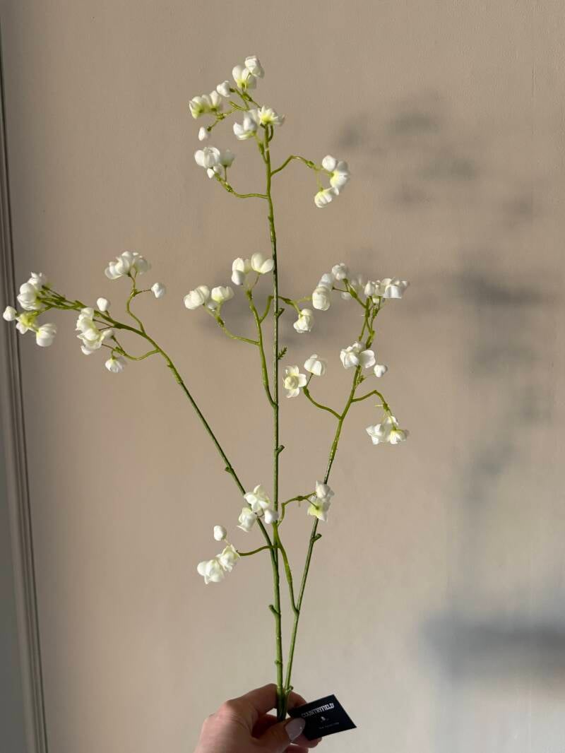 Kunst tak Gypsophila wit